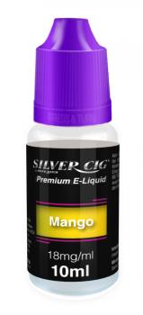 E-Liquid Silver-Cig Mango 16mg Nikotin 10ml im 5er Dsp.(DPT2 Konform EU Herstell